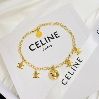 Perfect as a gift? Celine bracelet replica Link Triomphe Cel58499