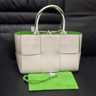 ☆Super popular☆Bottega Veneta Arcoto Tote Bag Replica Small Bicolor 652867V1Q711091