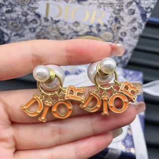 New item ★ Dior earrings replica ★ Clair D Lune metal & pearl dei49248