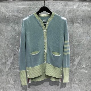 Very popular: Thom Browne Donegal Contrast 4-Bar Cardigan replica toz77361