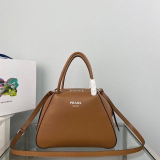 Hard to find Prada small brushed leather handbag replica 1BA366ZO6F03AL