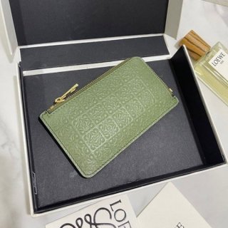 Sold out Loewe replica repeat logo coin card holder loh79309