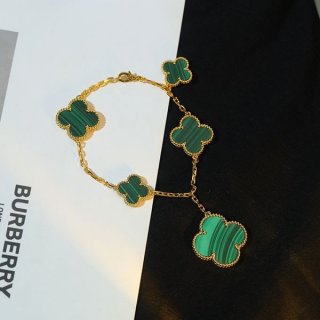 Van Cleef & Arpels Replica Vintage Alhambra Bracelet 5 Motifs van72316