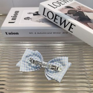 ☆Super popular☆ Dior fake houndstooth hair clip pin high quality??? dem84160