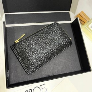 No. 1 in cumulative sales! Loewe replica repeat logo coin card holder lor56261