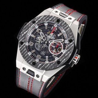 Popularity rising rapidly Hublot Big Bang Ferrari King Gold Carbon Replica Limited to 500 pieces worldwide hui46818