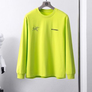Very popular!! New color Jil Sander logo hoodie sweatshirt fake Jim13369