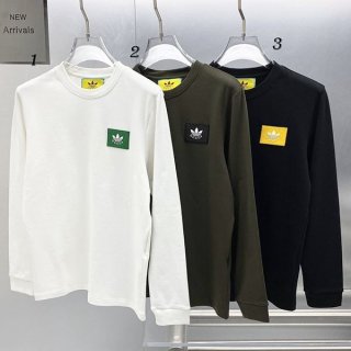 Very popular! Gucci Adidas collaboration fake logo knit wool sweater 3 colors gue75148