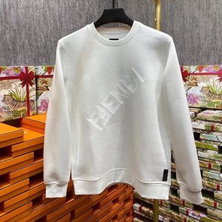 Very popular! Fendi hoodie white knit sweatshirt copy feq27864