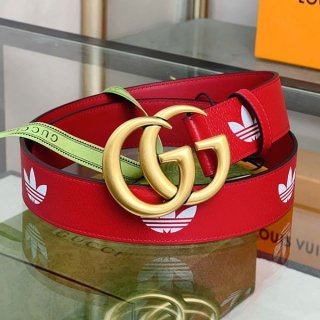 Eye-catching color Gucci x adidas GG Marmont belt replica guw55787