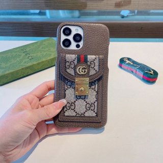 Rare color Gucci★iPhone strap attached smartphone case copy guu27883
