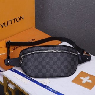 Very popular!! New color Louis Vuitton Canvas Bumbag Damier Men's Replica N40298