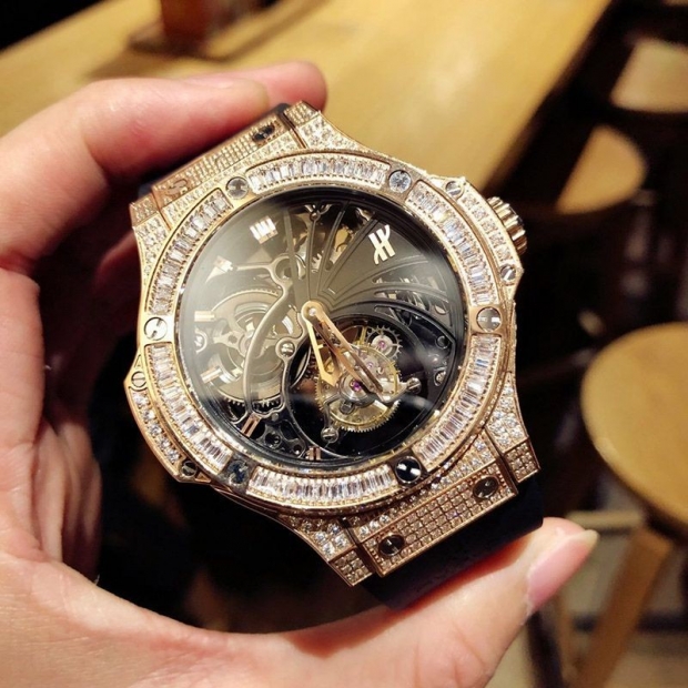 New on Sale Hublot Big Bang Replica Unico Titanium Pavé huy53993
