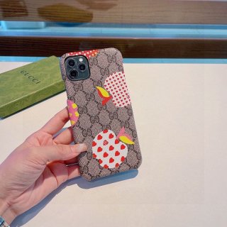 Hard to find Gucci strawberry case replica Strawberry iPhone GG Supreme gur77922