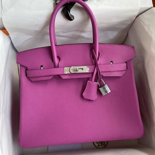 Rare color Hermes Birkin 30 handbag replica erf73788