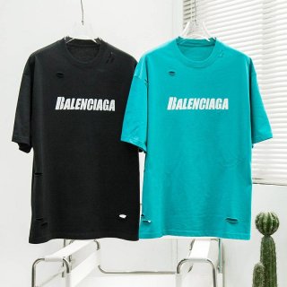 Classic Balenciaga replica DESTROYED FLATGROUND T-shirt in 2 colors bam86561