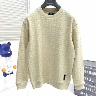 Very popular!! New color Fendi white viscose sweater fake fee66065