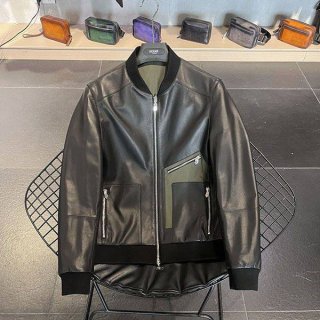 Hermes Leather Inspired Jacket ern46142