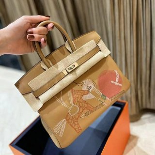 Cute Hermes Birkin 25 Replica In-N-Out Biscuit erc08307