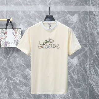 21-22AW☆Tax included☆Loewe★Anagram bicolor cotton T-shirt copy★H928Y22X03