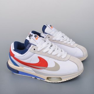 Celebrating its 50th anniversary, Sacai x Nike's latest collaborative footwear, the Cortez 4.0 OG DQ0581