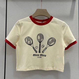 Classic Miu Miu Jersey T-shirt replica myi50373