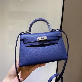 Hermes Kelly Mini 2 Kazak Replica Epson Silver Hardware he19015