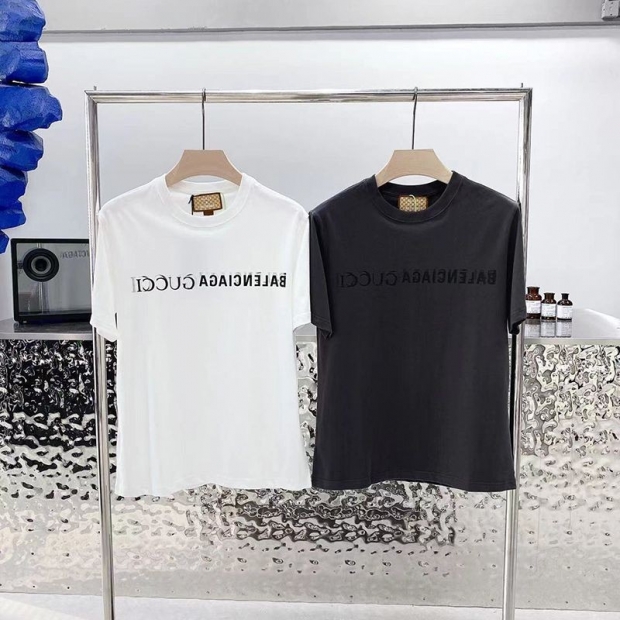 Love at first sight? Gucci x Balenciaga replica collaboration short-sleeved T-shirt gum47234