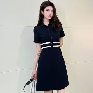 Extremely rare! New! Dior★ Button-down dress copy shirt dress der32778