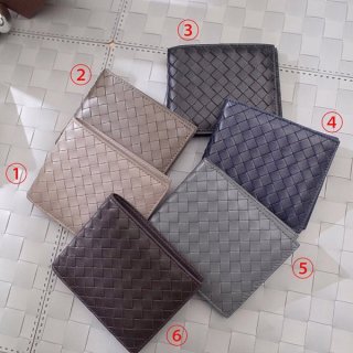 21-22AW Bottega Veneta Replica Bi-fold Wallet 6 Colors 605721VCPQ43203