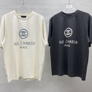 Extremely rare! Chanel CC Icon T-shirt replica sha96348
