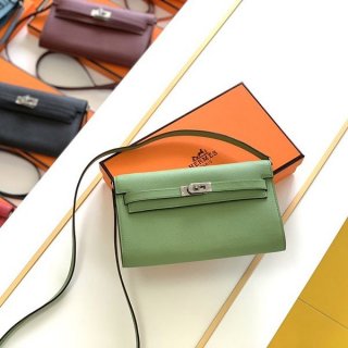 Cute Hermes Replica Epson Kelly To Go Long Wallet Spearmint erj36068