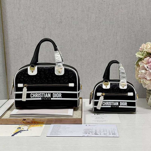 Battle for the Dior VIBE Medium Bowling Bag Replica, Quilted for a Stylish Look? dem18471