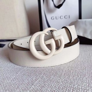 Very popular! ★ Gucci ★ Double G buckle leather belt 30mm fake guf06697