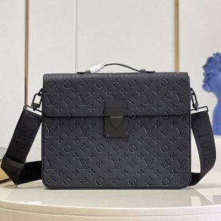 Domestic shipment? Louis Vuitton S-lock briefcase business bag replica M20835