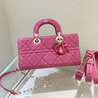 Very popular all over the world? Dior Lady D-Joy Bag Replica Cannage Denim M0540