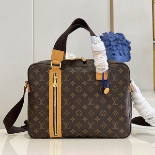 High quality??Louis Vuitton briefcase fake business bag M40043