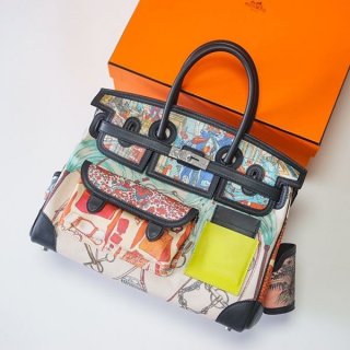 No.1 Popular Hermes Birkin 35 Replica Gold Togo Silver Hardware erv06576