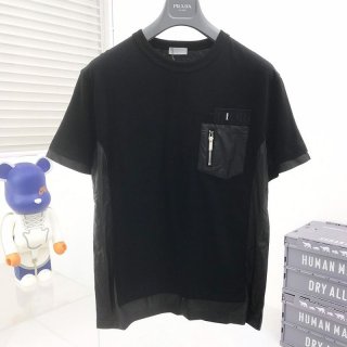 Rare colors available immediately! Dior x SACAI ★ Oversized T-shirt copy ★ 213J669A0554C989