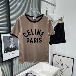 Very popular! Celine PARIS boxy T-shirt Cei06207