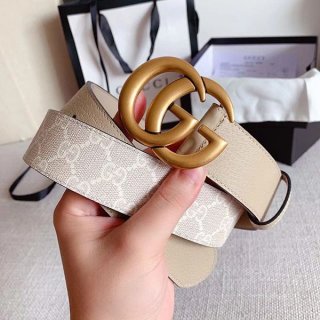 New Spring Gucci GG Marmont Replica Slim Belt GG Supreme 625839UULBC9683