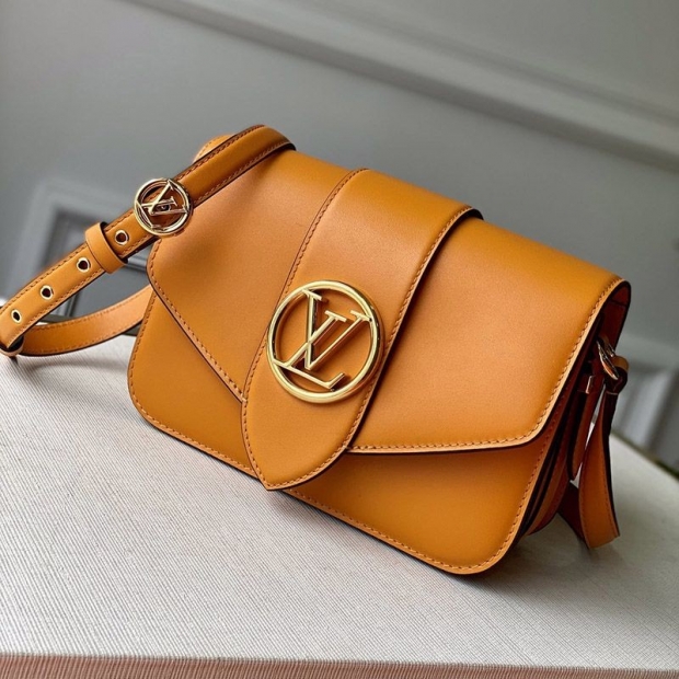 No customs duties Louis Vuitton Pont Neuf shoulder bag copy M55946
