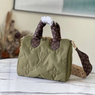 Rare color Louis Vuitton copy Speedy Bandouliere 25 shoulder bag Monogram canvas M59009