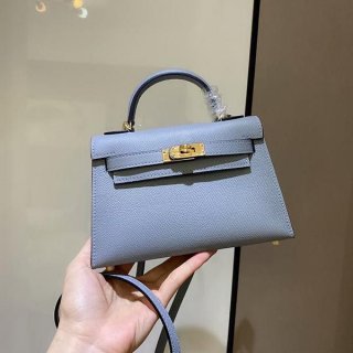 Hermes Kelly Mini 2 Kazak Epson Replica Silver Hardware he19013