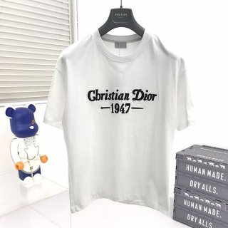 Love at first sight? Dior CD 1947 T-shirt replica cotton relaxed fit deg48834
