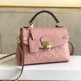 Want it? Ultra-limited? Louis Vuitton Georges BB fake bag ★ 2way Monogram Grained Leather Shoulder Bag? Rose Poodle M53942