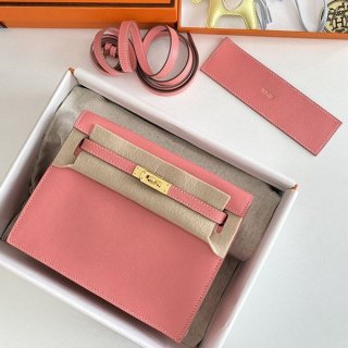 Love at first sight? Hermes Kelly Dance replica 22cm inner stitching two-tone metal fittings erj15992
