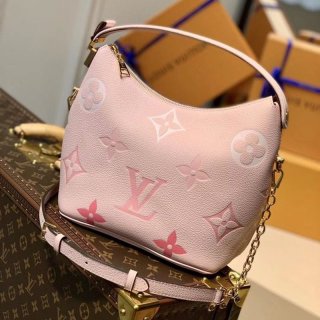 Louis Vuitton Marshmallow PM Replica Handbag Monogram Empreinte Bouton de Rose M45697