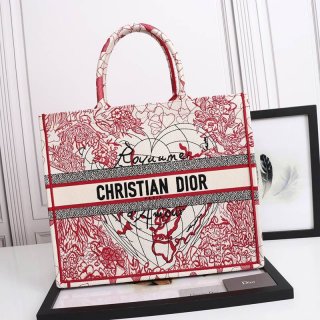 New on sale: Dior Book Tote Replica D-Royaume D'Amour Embroidery 2 sizes M1296ZRHT_M927