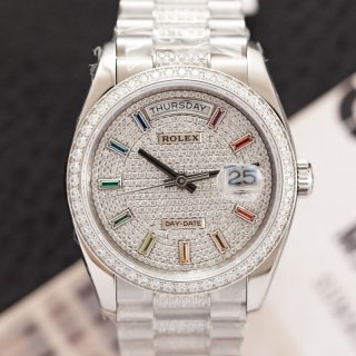 Popular Rolex Datejust Replica Full Diamond 36mm rod18329